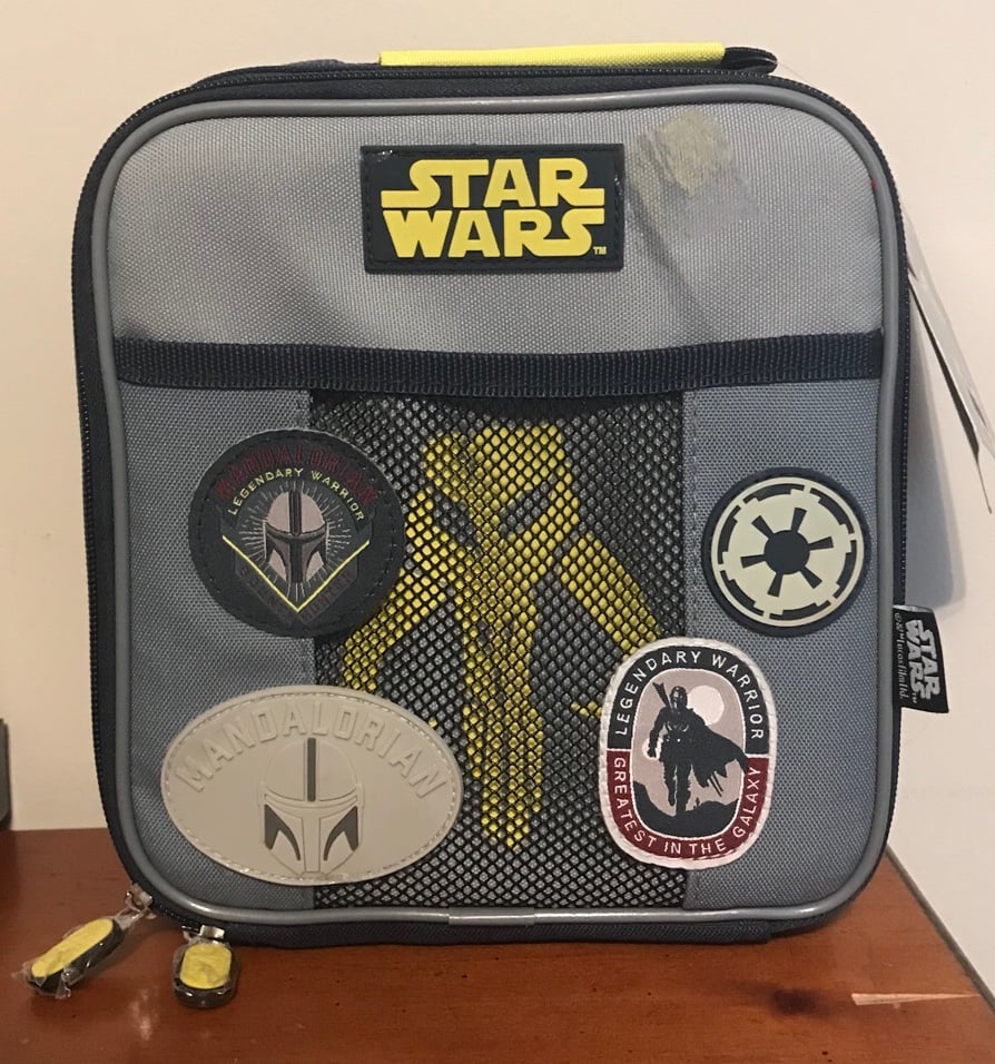 Star Wars Mandalorian insulated lunch bag