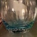 Anton Studio Multicolor Bubble Wine Glass Fizz DOF Tumblers Set of 4 Glasses