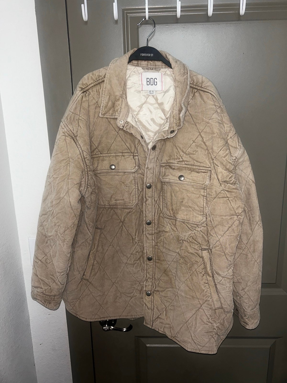 corduroy fleece jacket