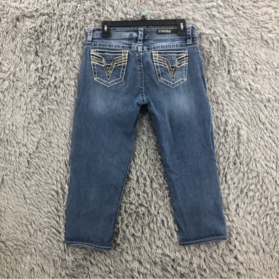 Vigoss Women’s Size 6 Heritage Fit Capris Capri Jeans