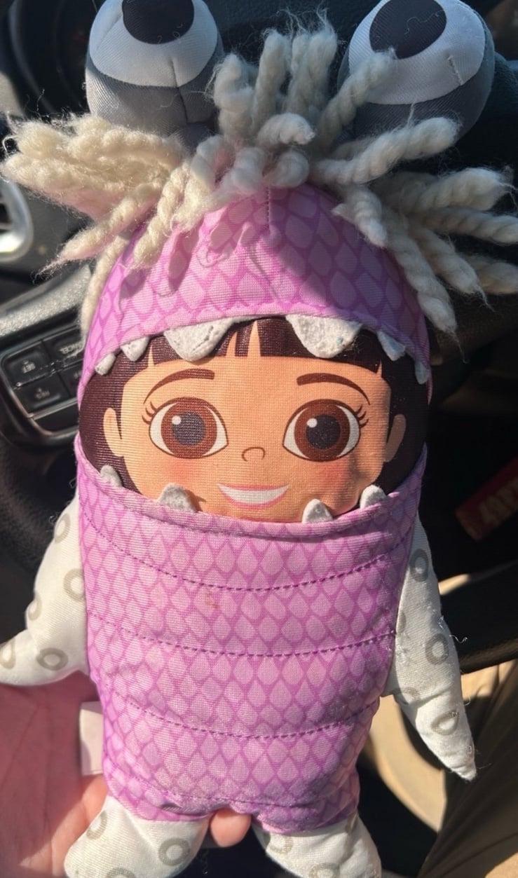 Monster Inc Boo plush