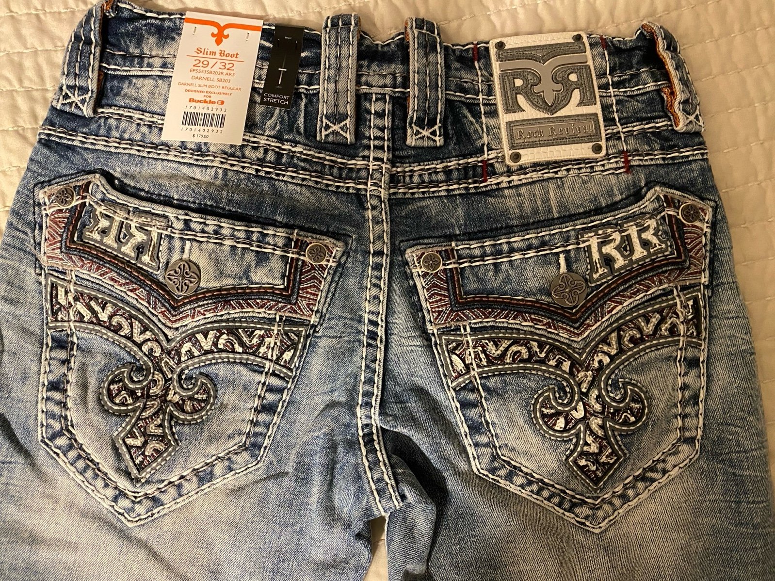 Rock Revival Mens Jean