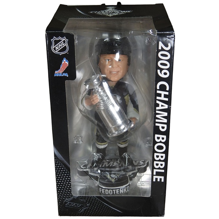 2009 Ruslan Fedotenko Pittsburgh Penguins Stanley Cup Champions Bobblehead FoCo
