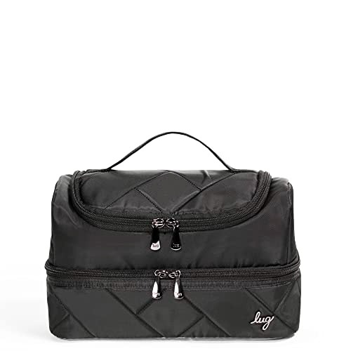 Lug Stowaway Tote - Midnight Black, Unisex, Zip Closure, Metal Hardware, Canvas