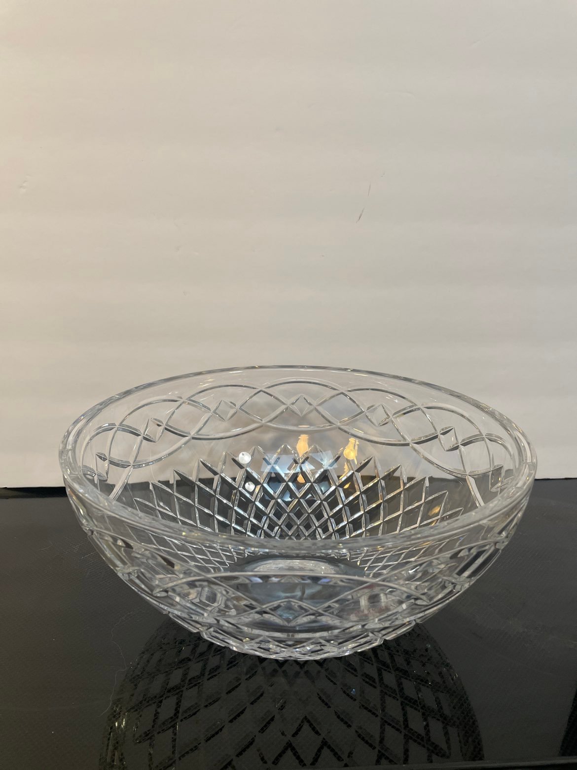 Galway Celtic Band 24% Full Lead Crystal Bowl 11