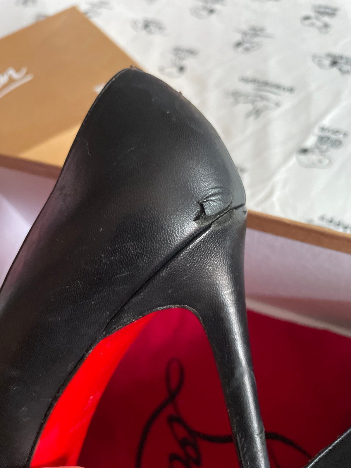Christian Louboutin Pigalle black 36.5 Heels