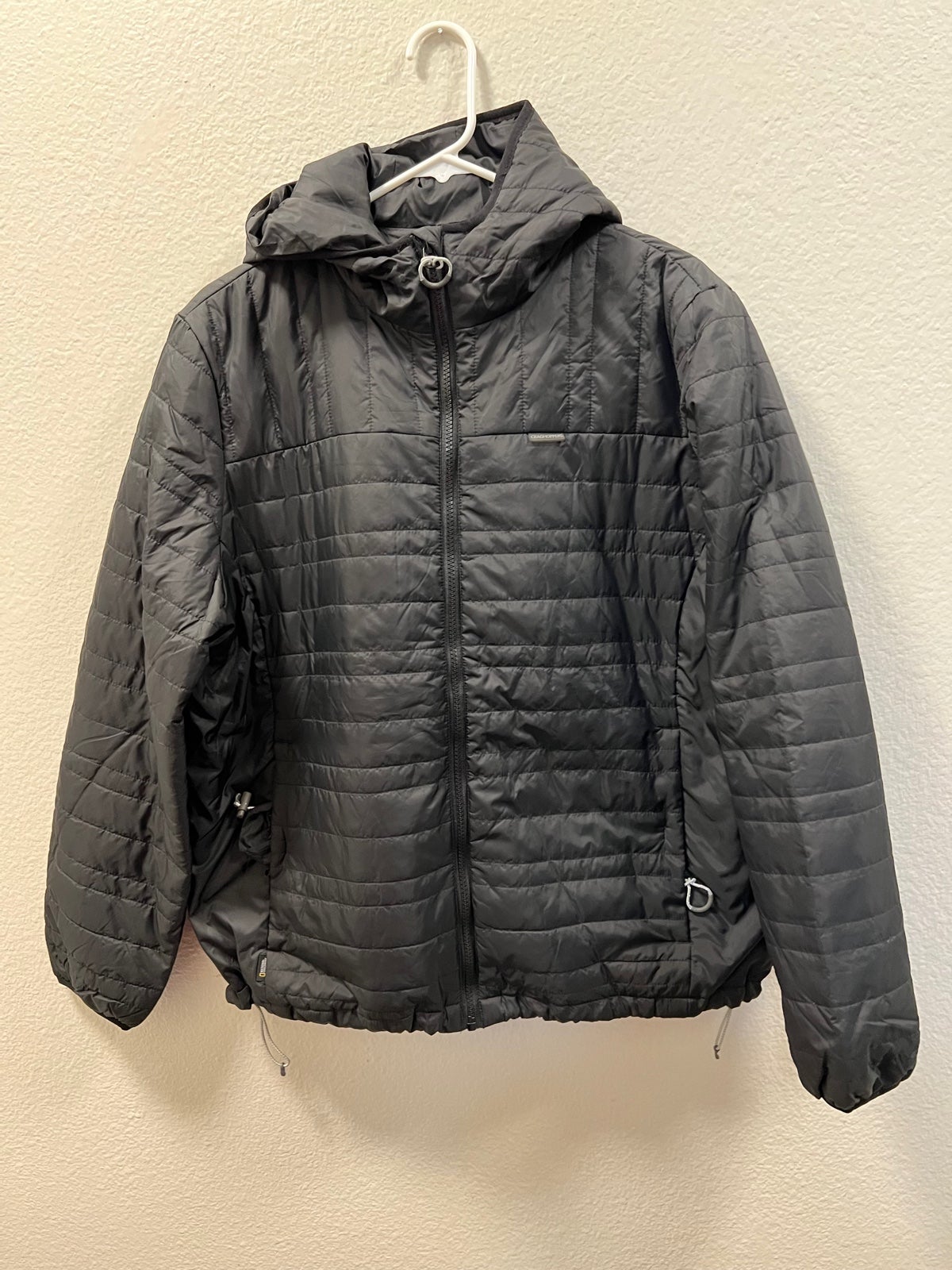 CRAGHOPPERS BLACK VENTA LITE THERMOELITE HYBRID HOODED JACKET SIZE XXL/14