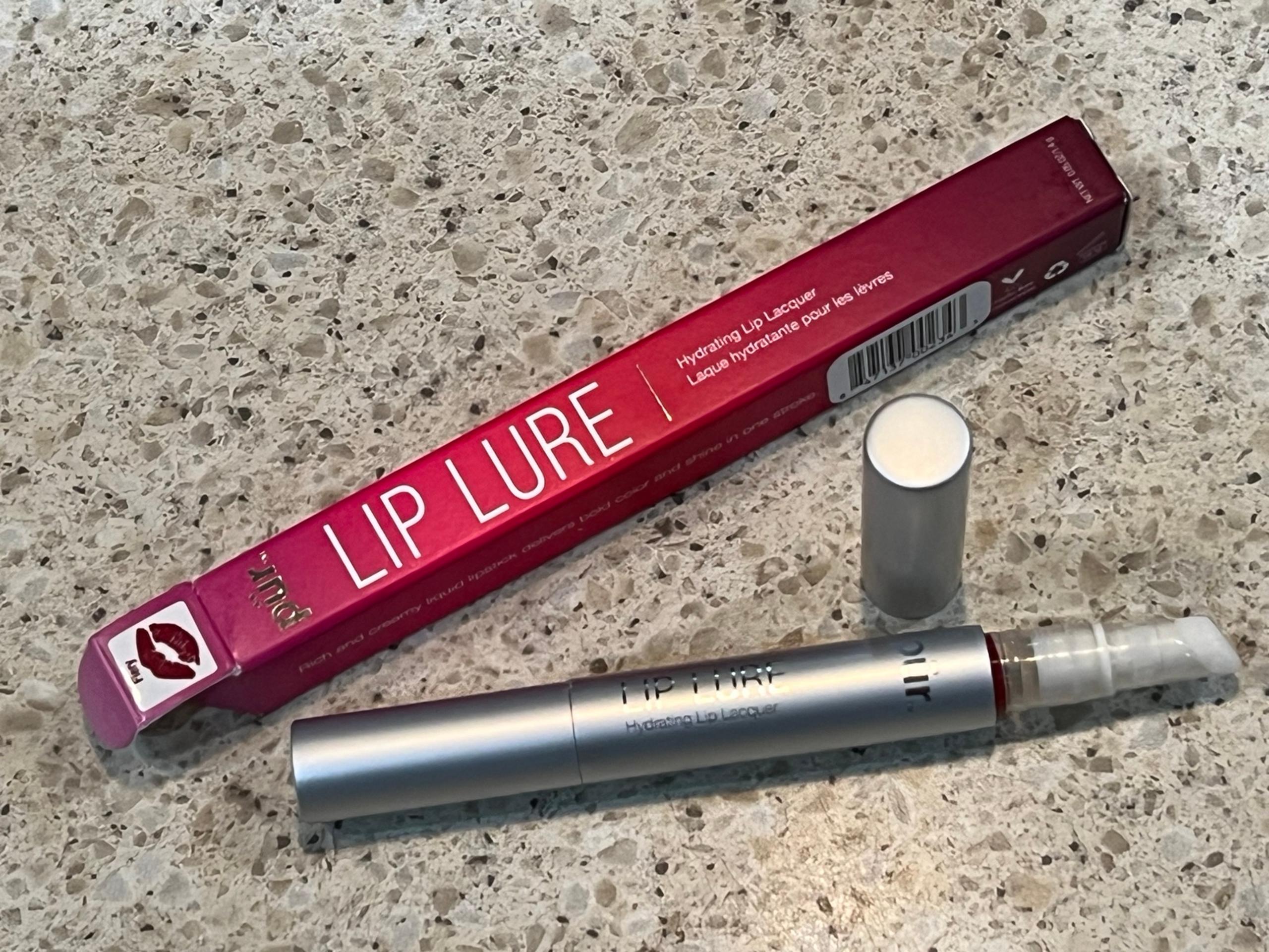 PUR Cosmetics Lip Lure Hydrating Lip Lacquer FIERY Full Size New With Box.