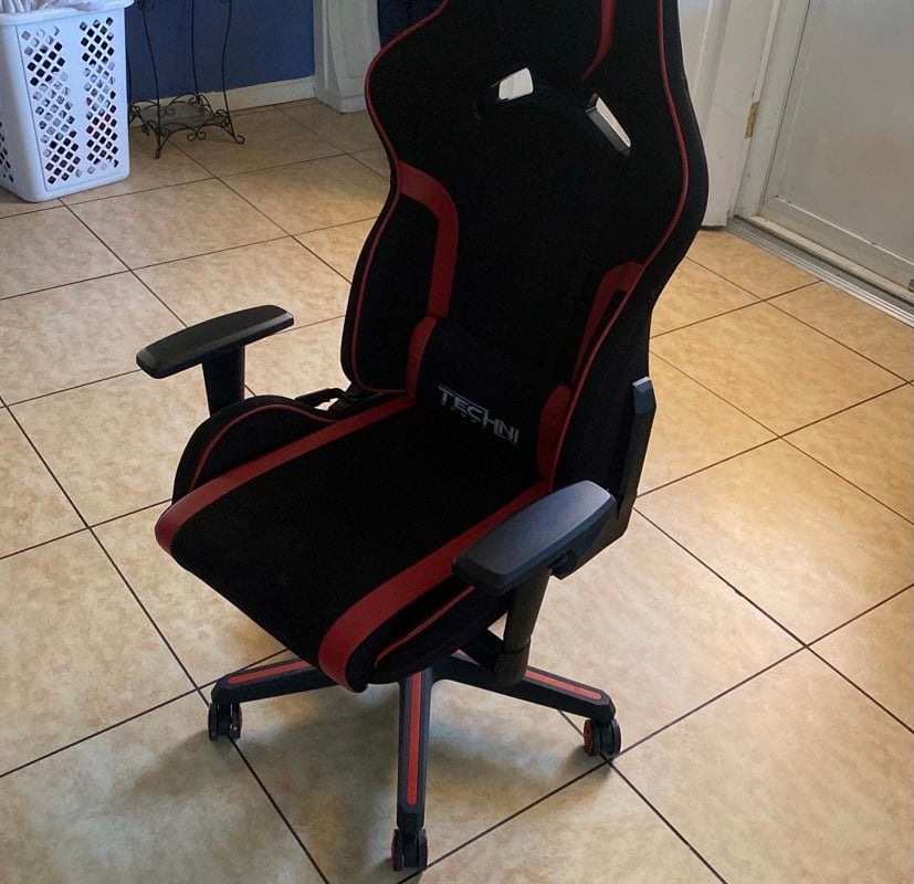 Red gaming chair racer office
