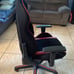 Red gaming chair racer office