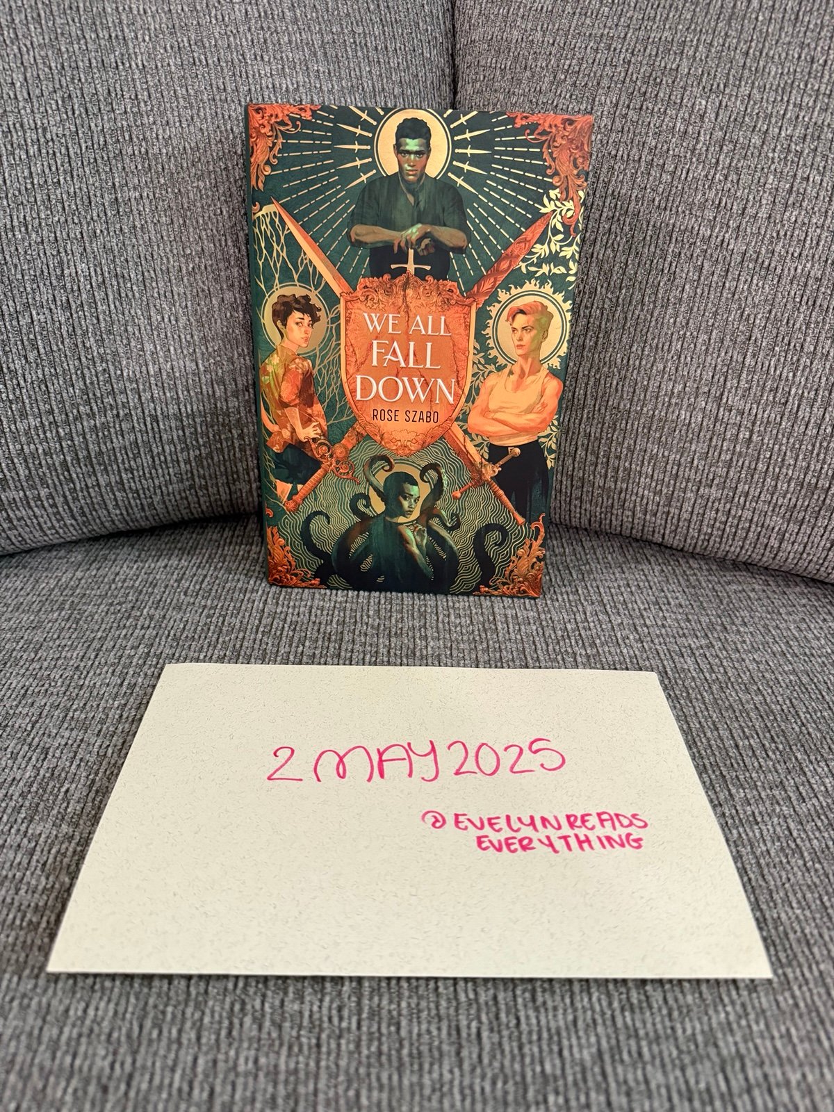 Illumicrate We All Fall Down by Rose Szabo—First Edition, SIGNED!