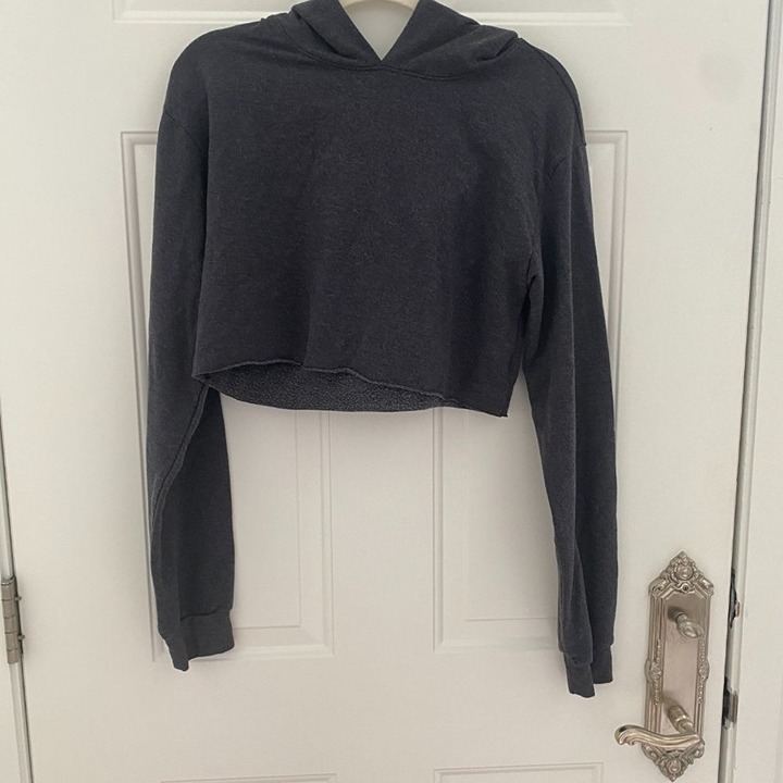 Talentless cropped hoodie