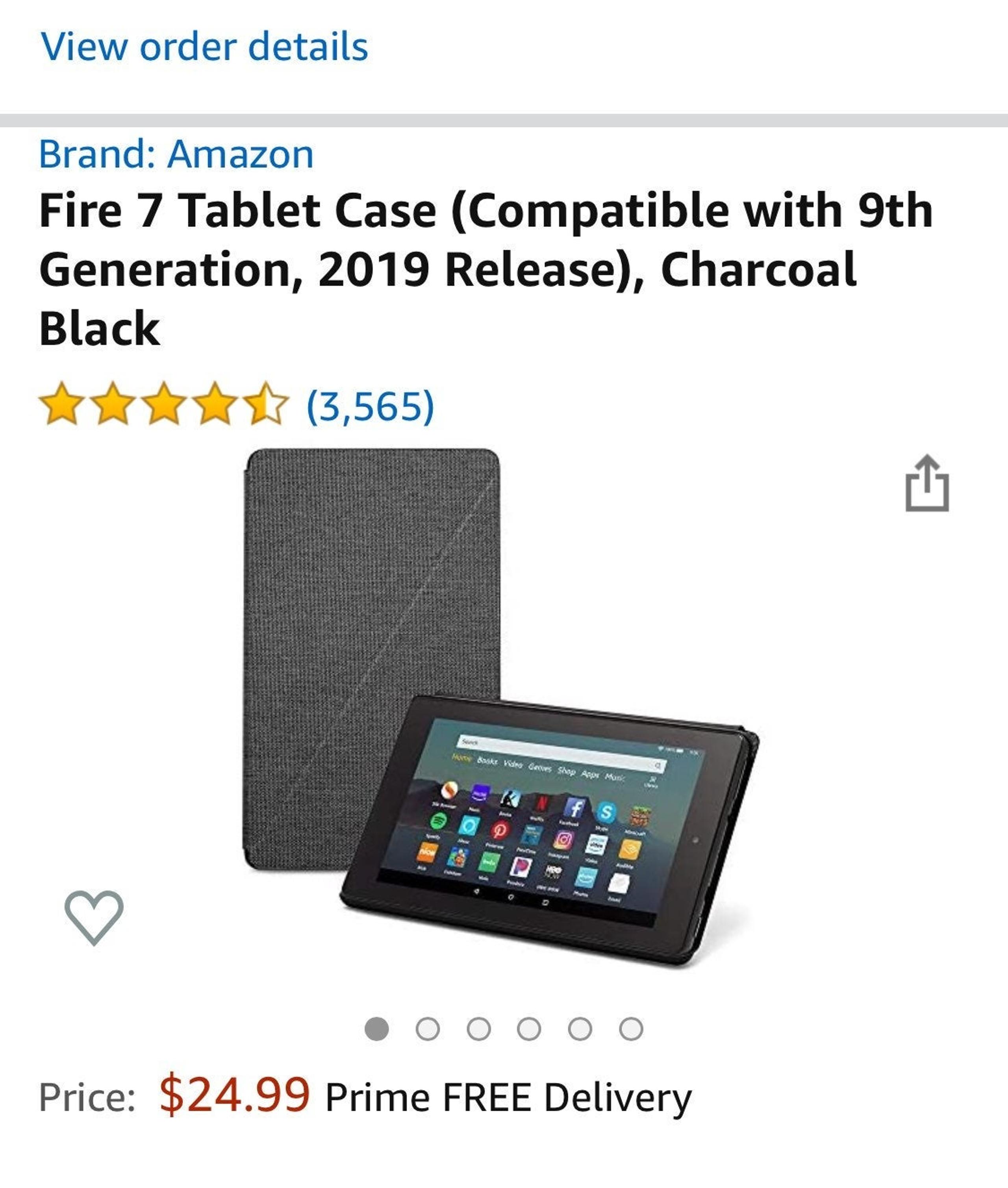 Amazon Fire 7 Tablet Case (9th Gen)