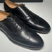 Bally Augusti Black Scribe Oxford calf skin shoes Men’s Size 9.5 D