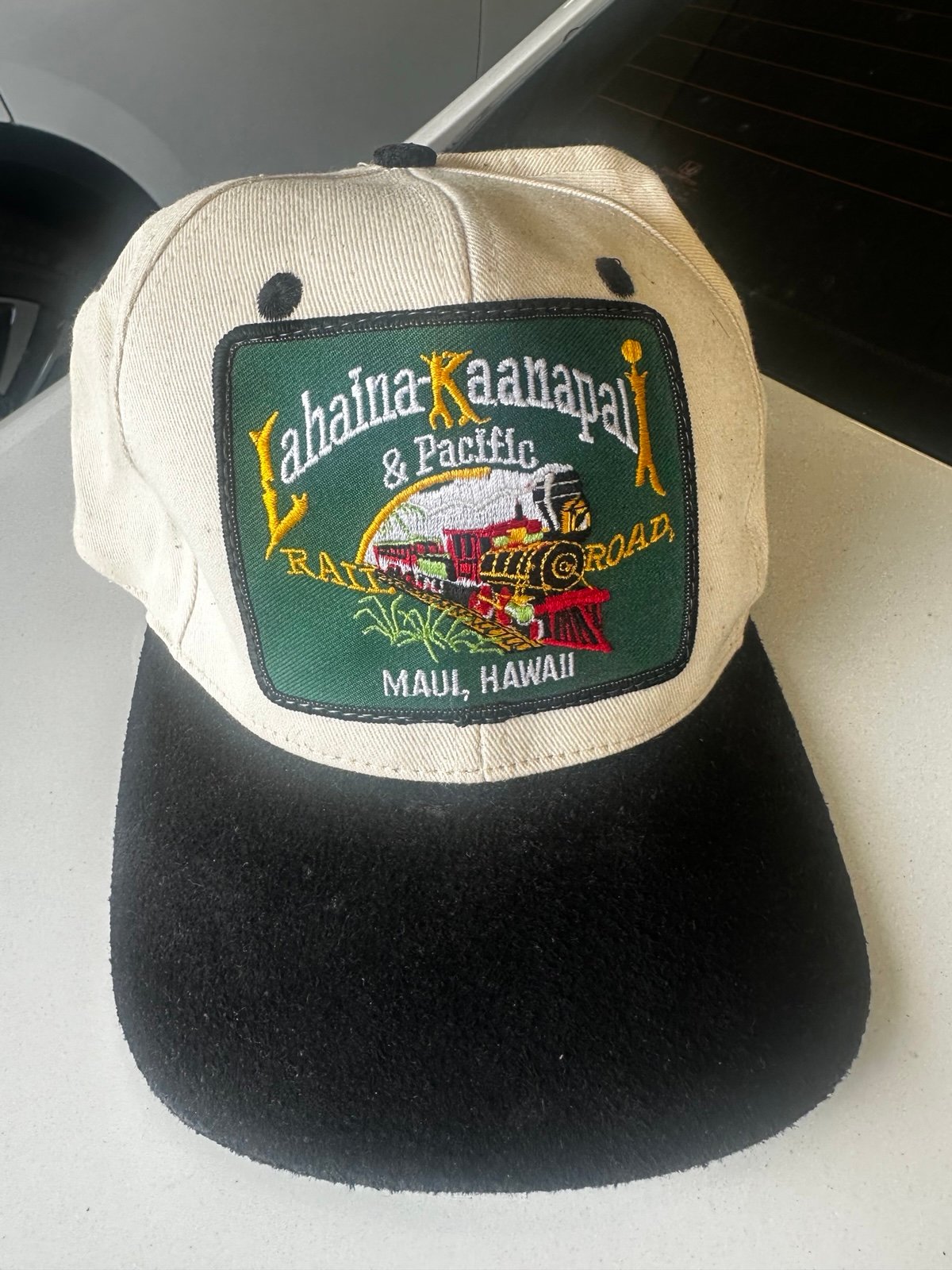 Lahaina Kaanapali Pacific Railroad Adjustable Ballcap Maui, Hawaii USA
