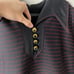 vintage 60s black red preppy mod academia drop waist collared pleated polo dress