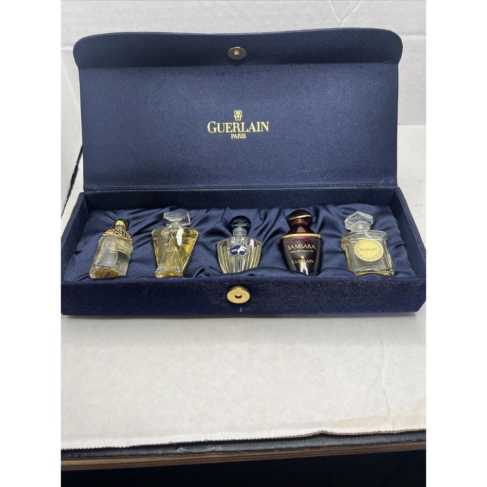 GUERLAIN PARIS MINI PERFUME COLLECTOR FRAGRANCE GIFT SET