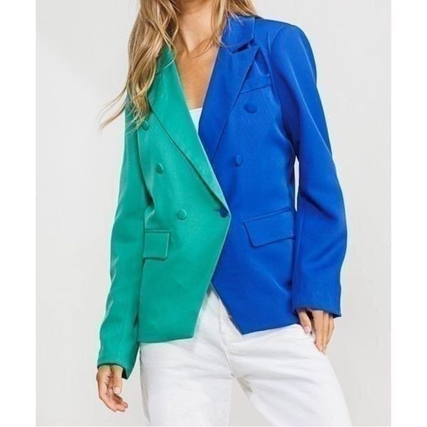 Blue Green Blazer