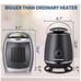Small ceramic portable electric heater
