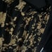 Black floral skirt