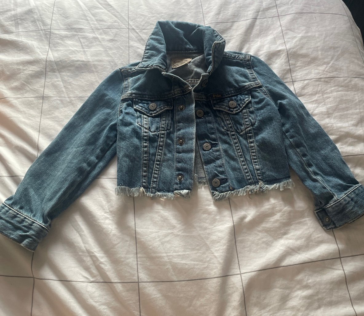 Cropped Polo jean jacket