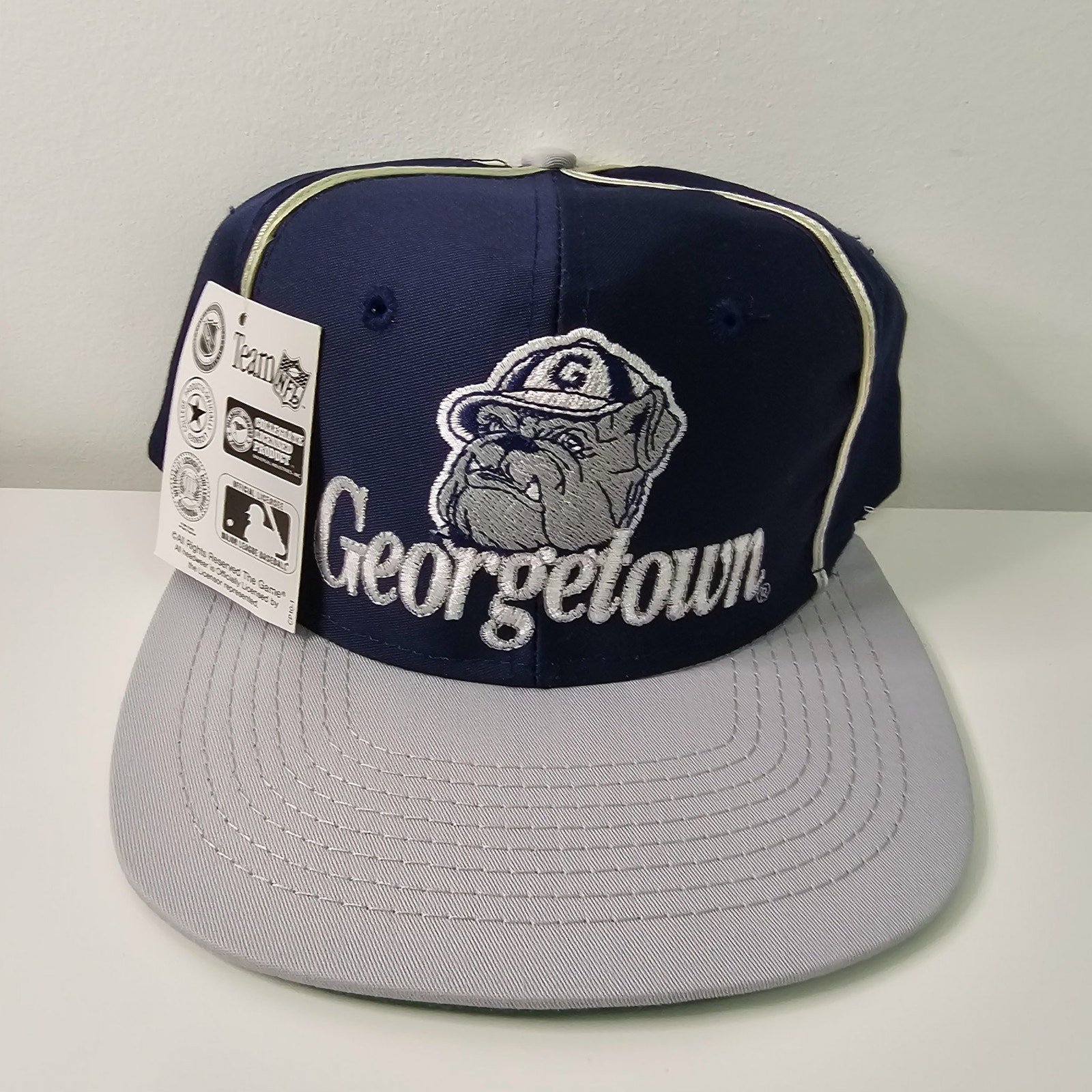 Rare Vintage 1980s Georgetown Hoyas Snapback Hat