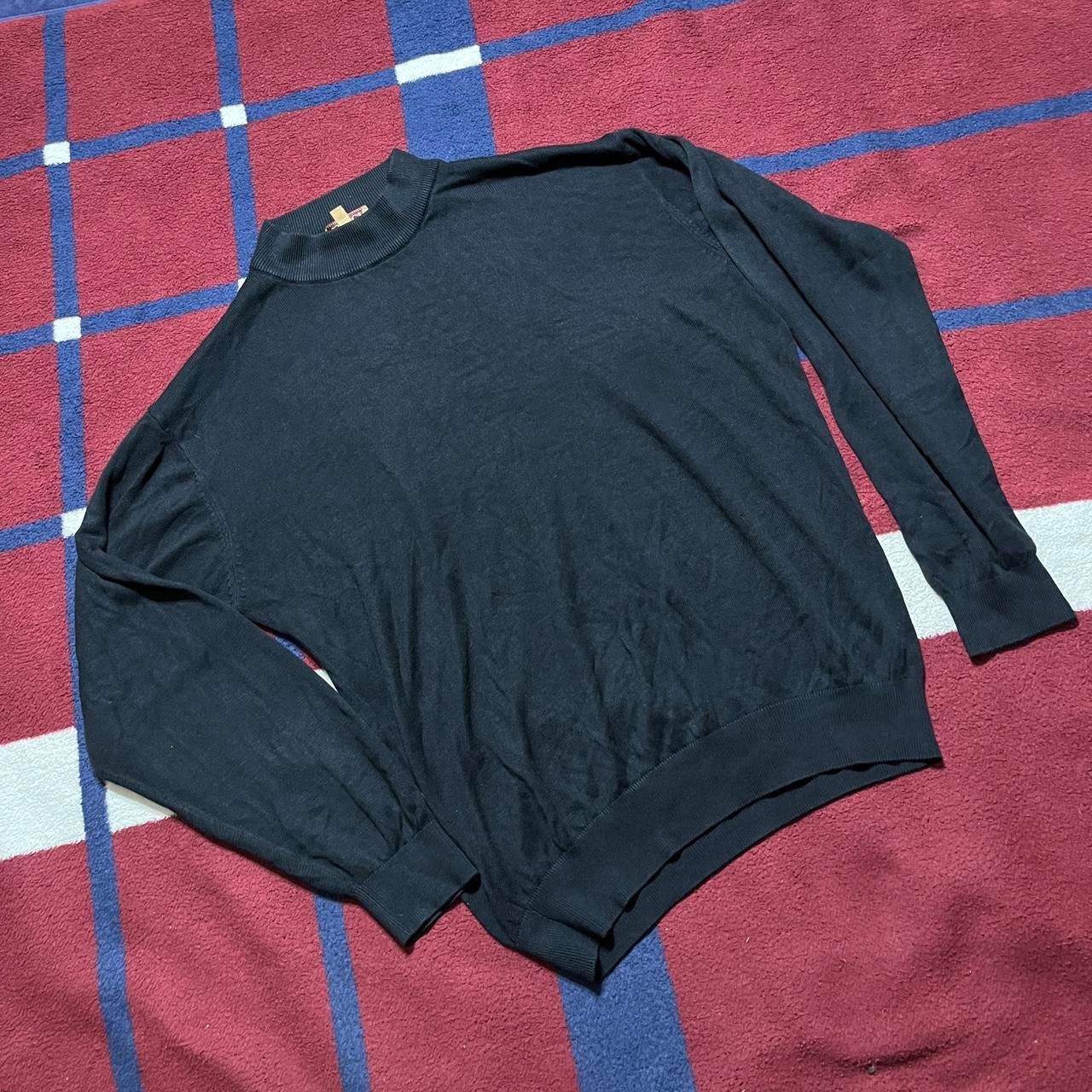 Vintage Inserch lightweight mock neck long sleeve Mens XL extra large