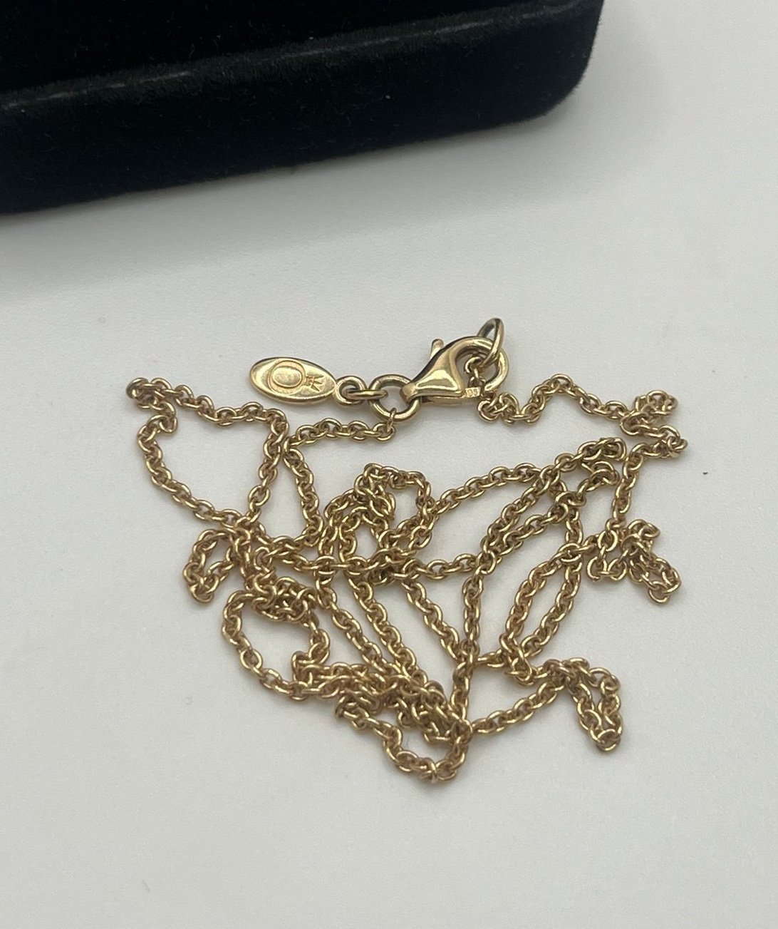 #2 PANDORA 14K Yellow Gold Chain Necklace