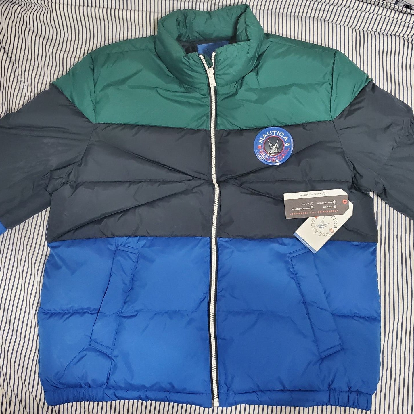 Nautica BlueSail Men Winter Puffer Jacke