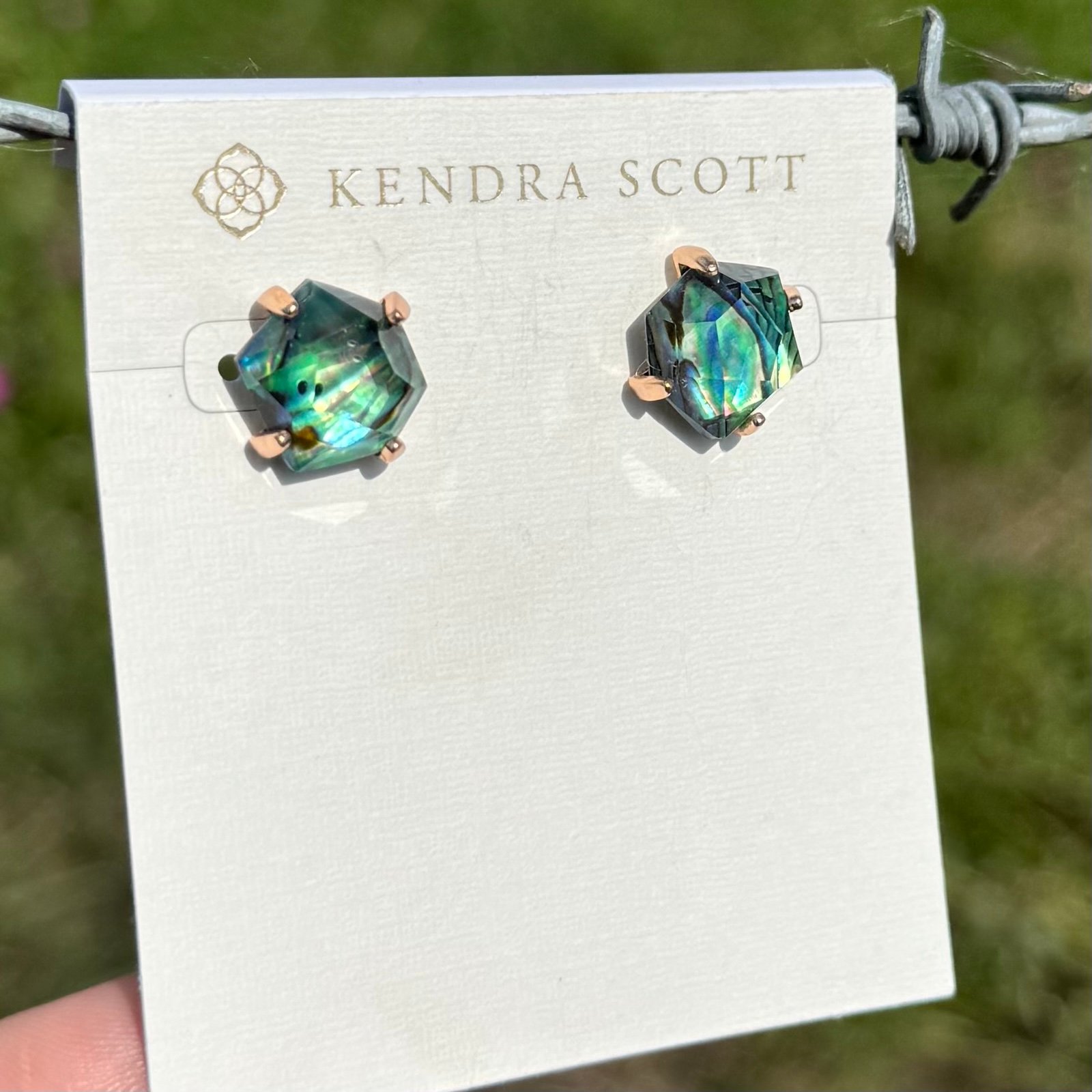 Kendra Scott Ellms Stud Earrings in Abalone
