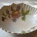 Antique Vintage Porcelain bowl/Plate made in japan pink Bowl w/Gold Trim Flowers