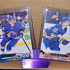 2022-23 Upper Deck Series 1 - Jack Quinn Young Guns & UD Canvas Young Guns