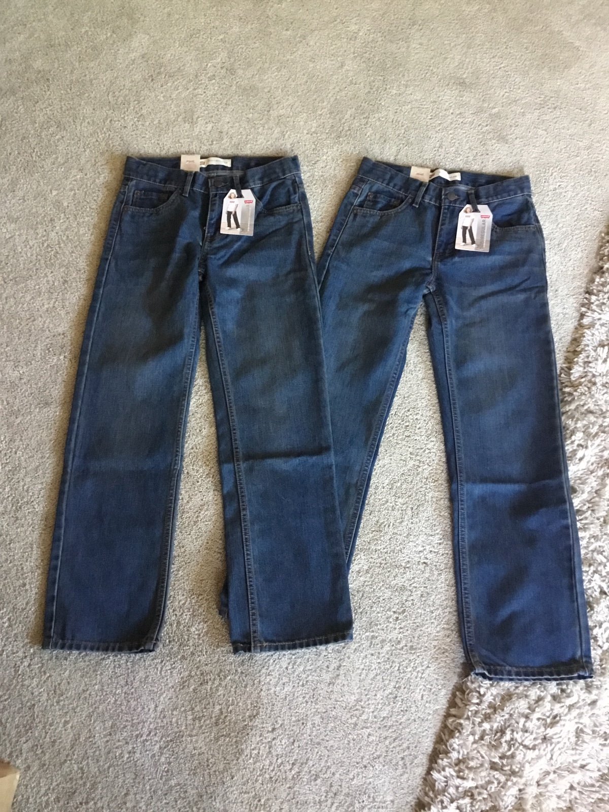 Levi’s jeans kids size 26x27 2 pieces
