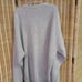 FOCUS America Sweater Hand Framed Polo 3- Buttons Beige 100% Cotton Size XL/48