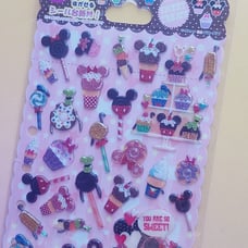 Disney doll Mickey Mouse Minnie Mouse stickers collection stationery vtg rare