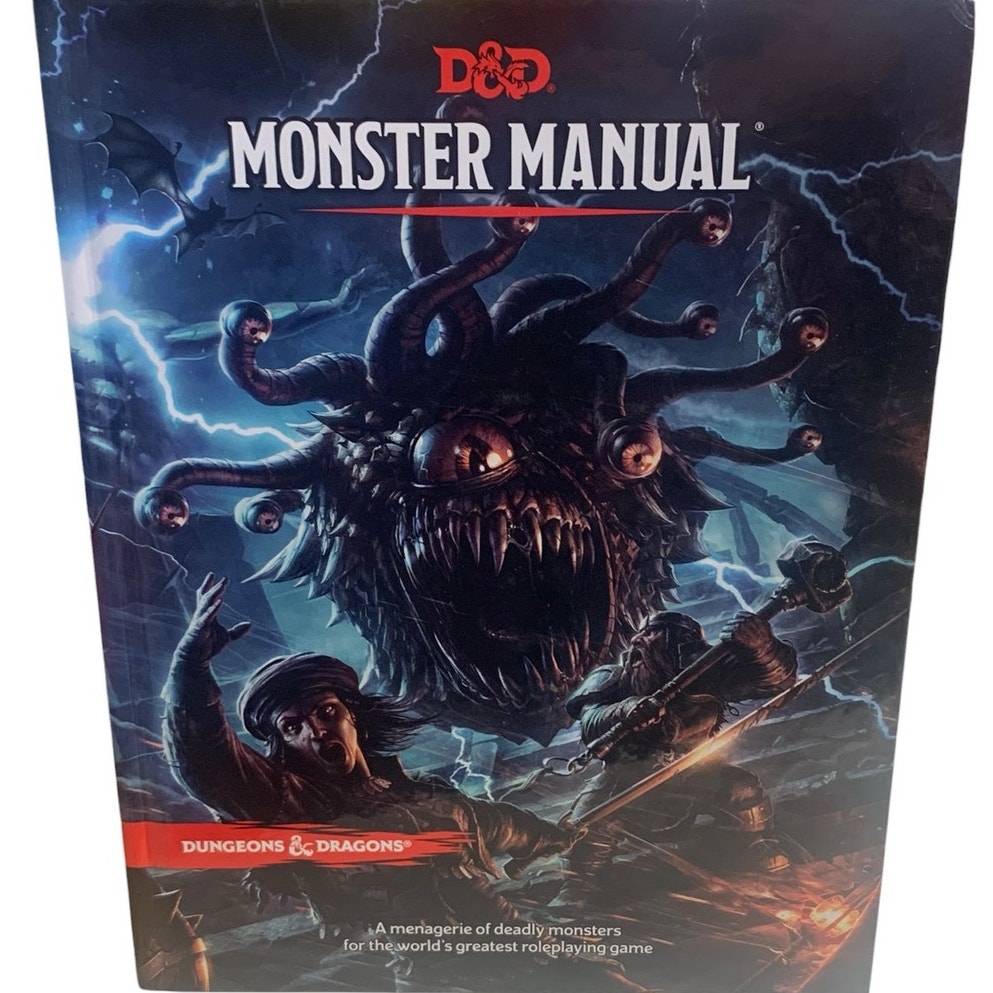 D&D Monster Manual- Dungeons and Dragons Core Rulebook