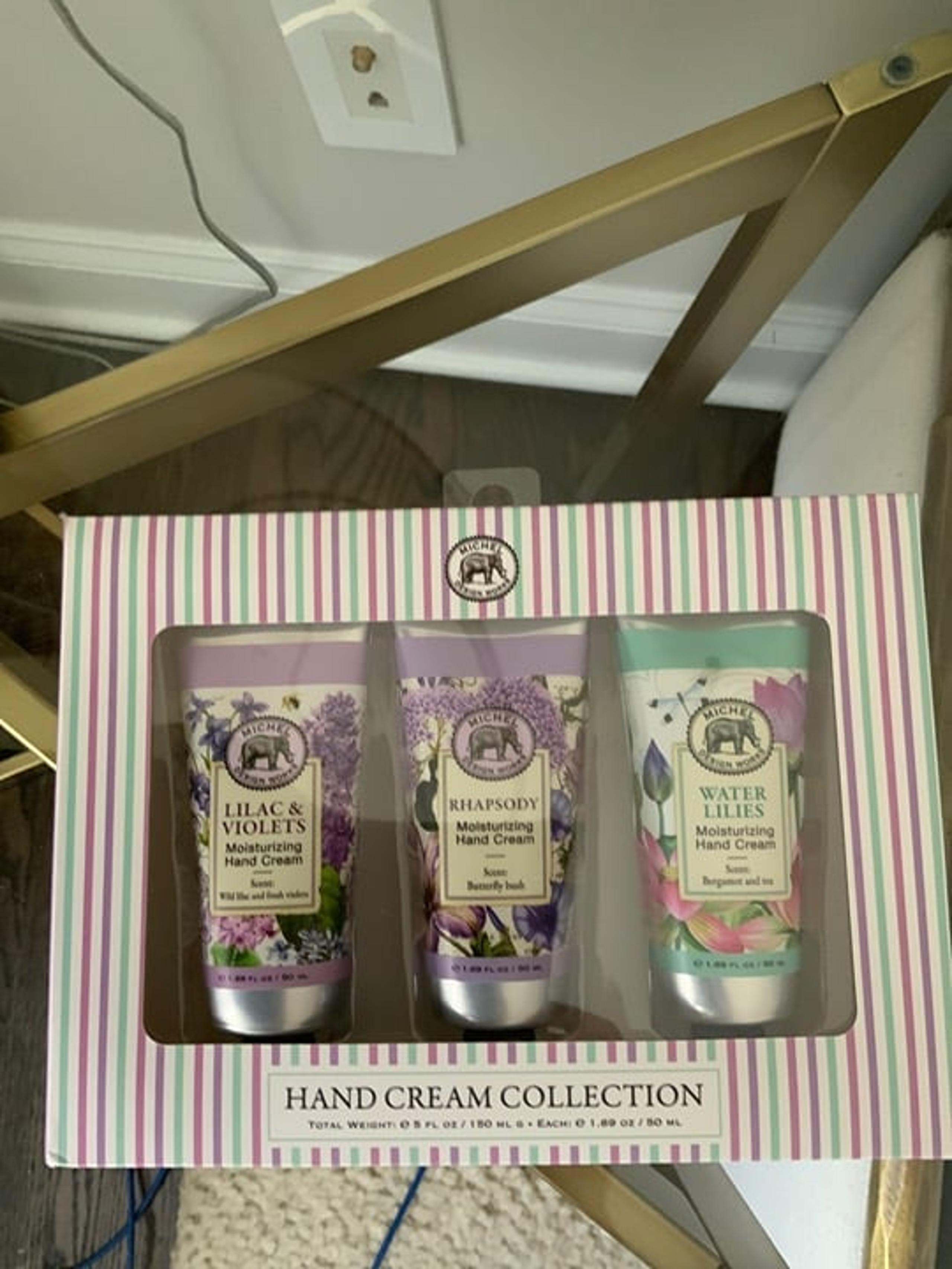 Michel moisturizing hand cream collection