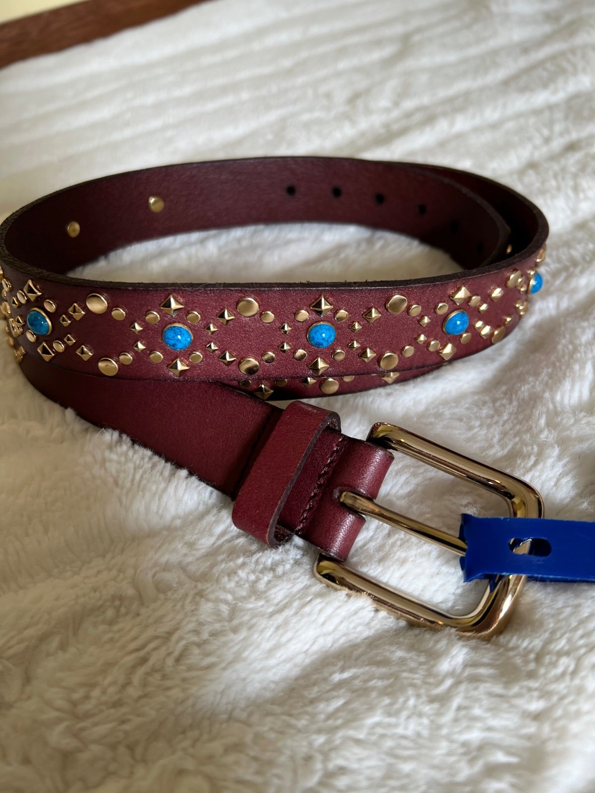 rebecca minkoff leatehr belt size medium NWT