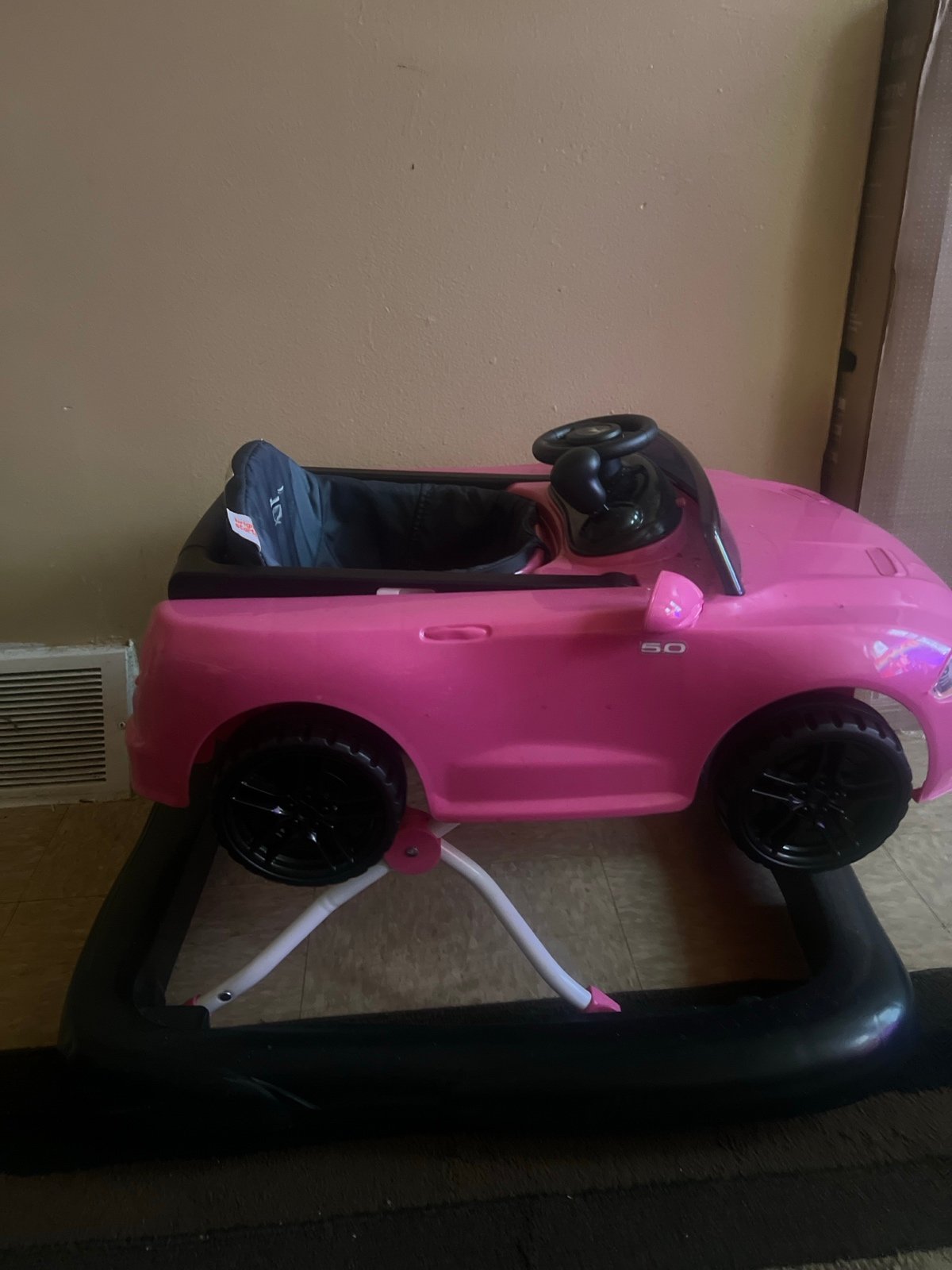 Pink Mustang Baby/Toddler walker