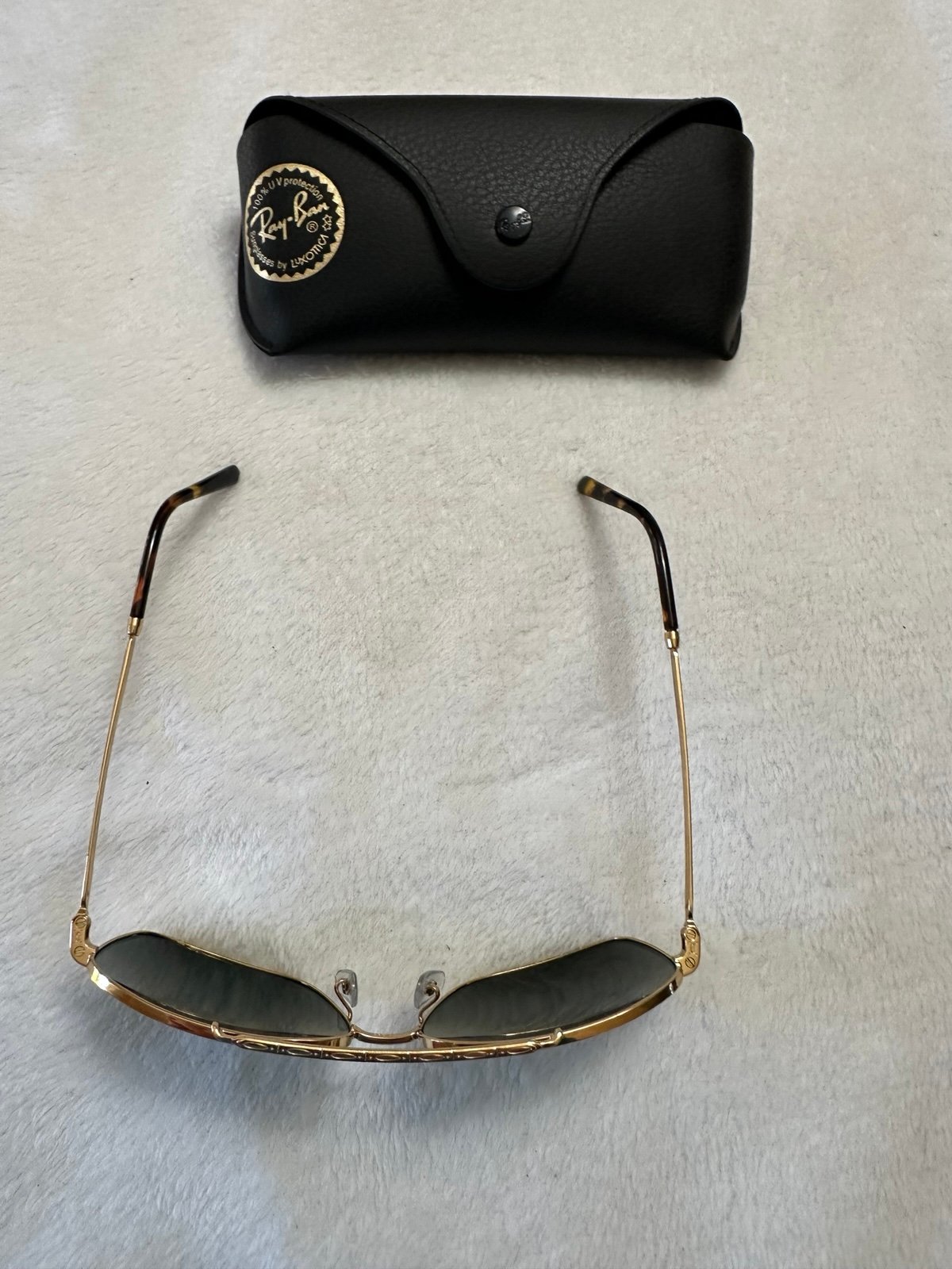 Ray Ban green square sunglasses