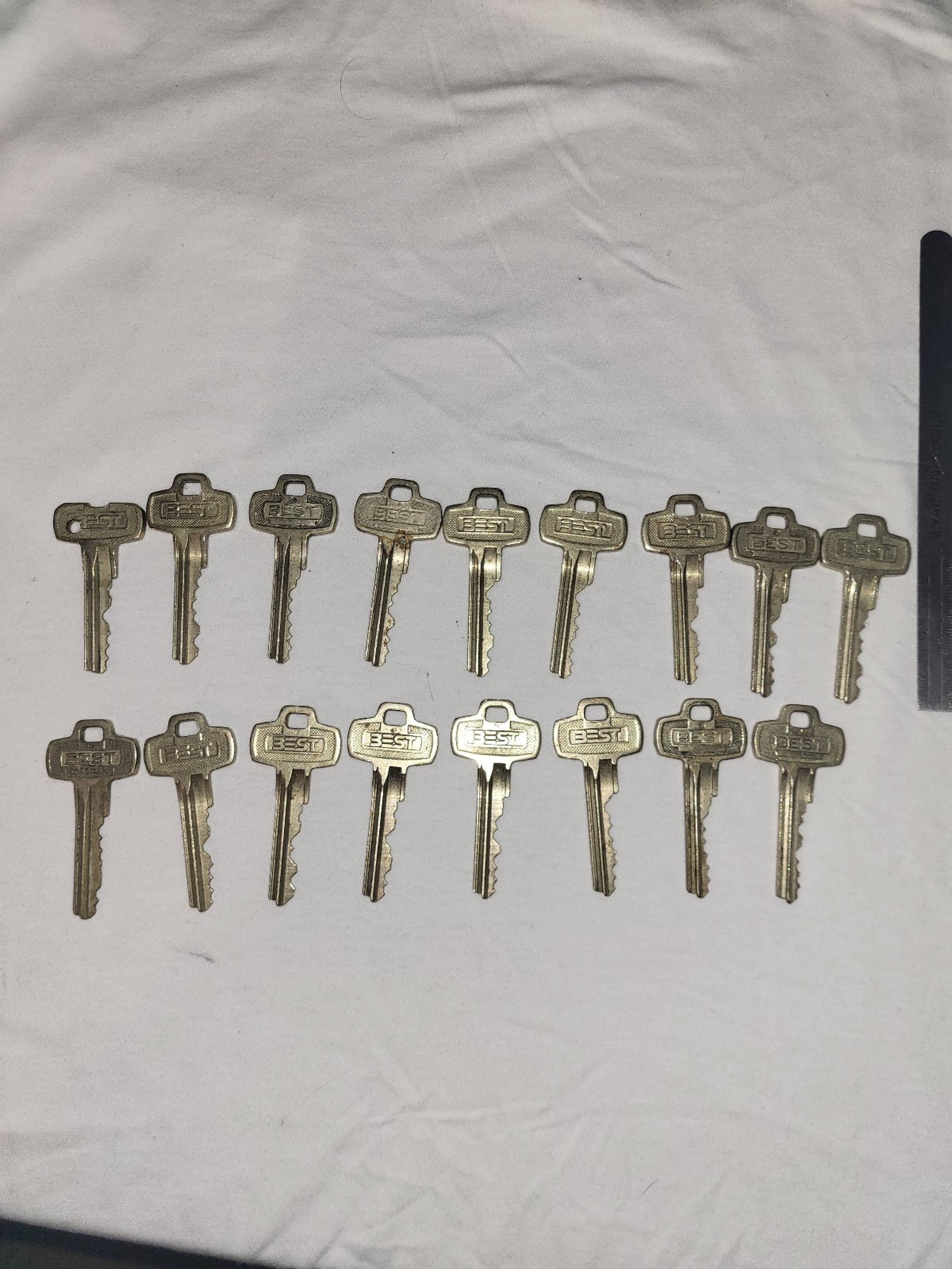 Vintage keys