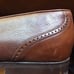 Mens handmade leather shoes.