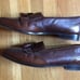 Mens handmade leather shoes.