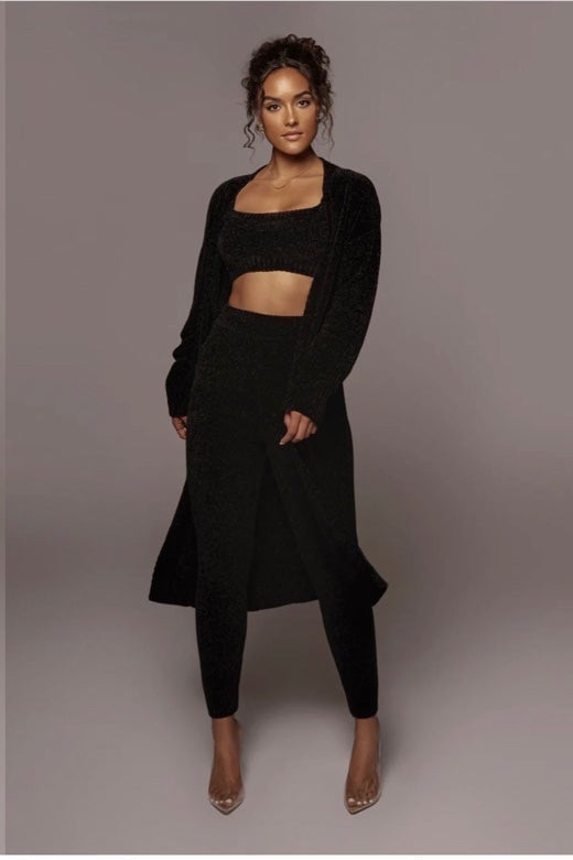 Jluxlabel Black Sweater Set - NWOT, Never Worn