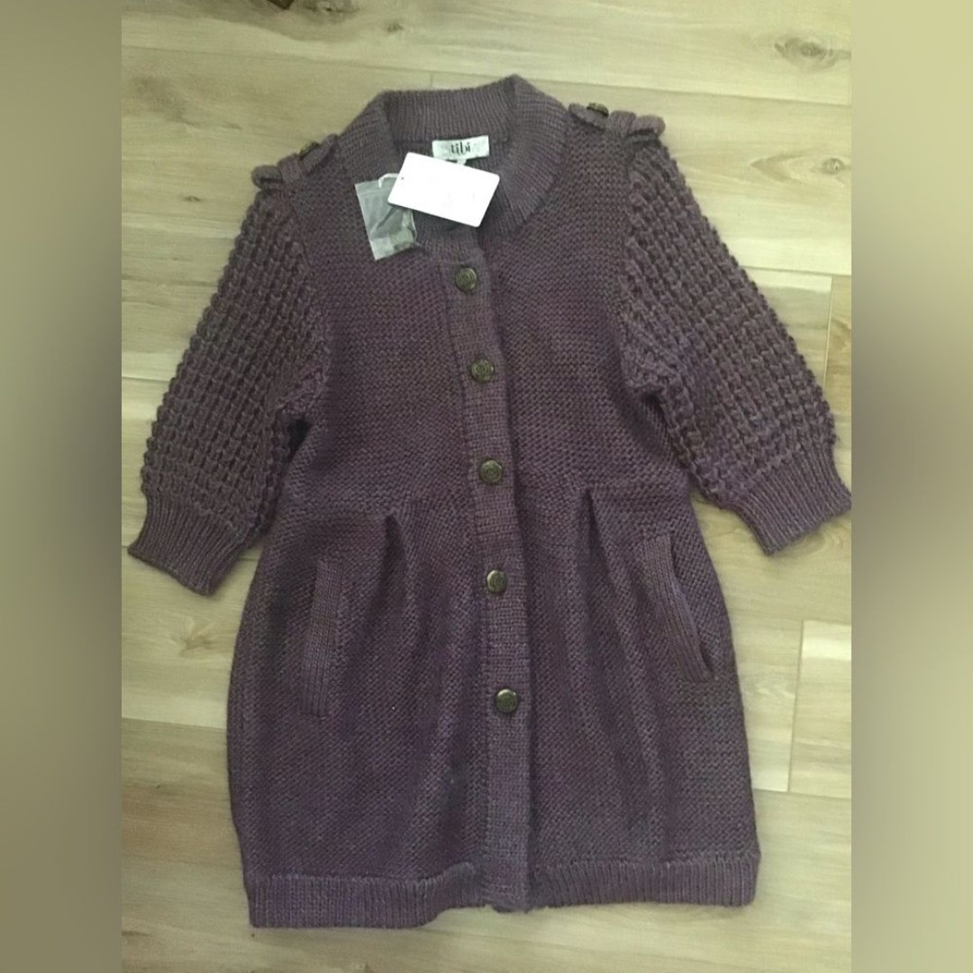 Tibi Chunky Sweater/Coat L NWT