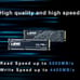 LEVEN JPS800 2TB PCIe Gen4 Speed up to 5,000MB/s, 3D NAND NVMe M.2 SSD