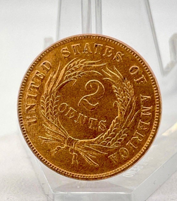 1870 MS Red 2C Piece!