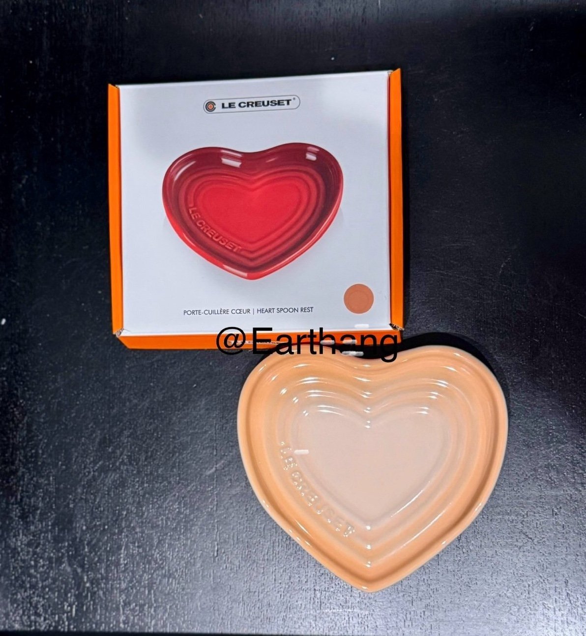 le creuset heart spoon rest
