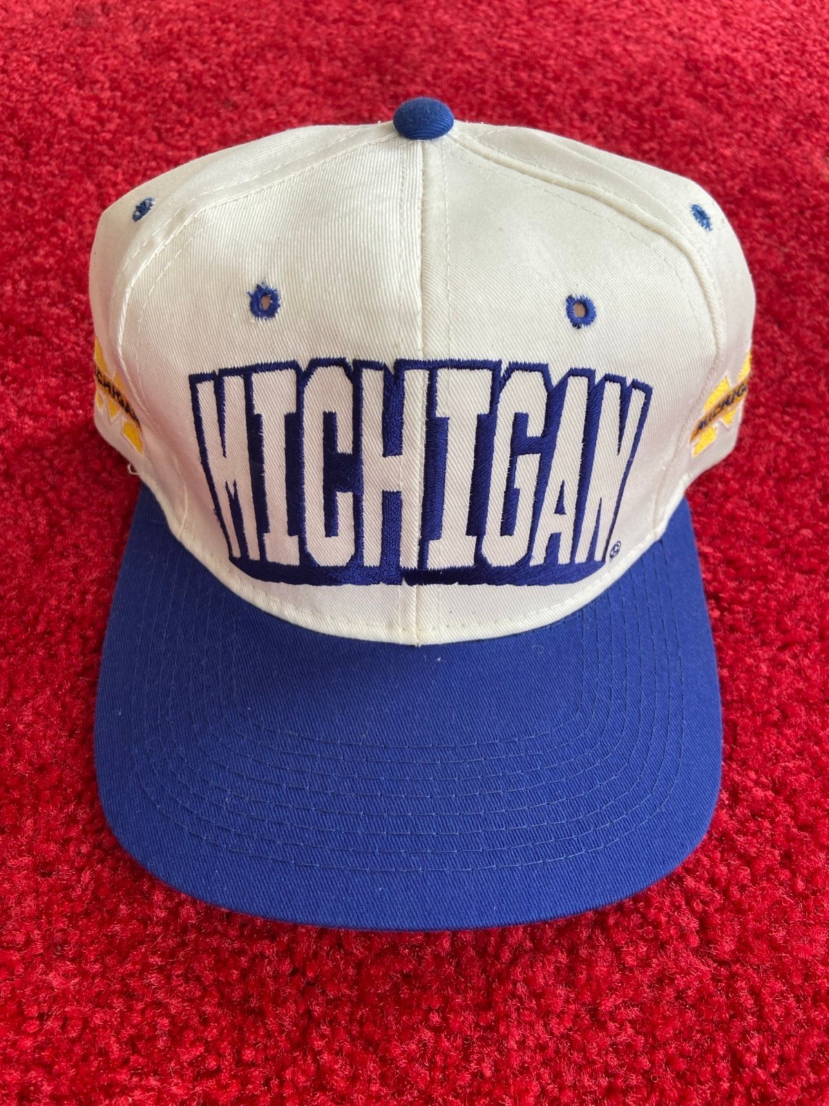 Michigan Wolverines Cap Boy Snap Back Hat