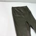Wilfred Free Legging Pants Women's Olive Green Large Faux Leather High Rise Long